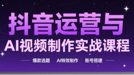 高姐·AI+运营玩转抖音-桂芽网创