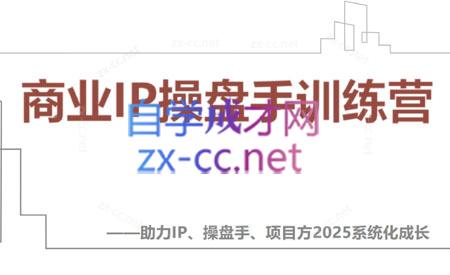 【2025】IP流量操盘手线上训练营(更新4月)-桂芽网创