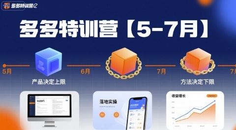 多多特训营【5-7月】产品决定上限，方法决定下限，各种玩法技巧落地实操-桂芽网创