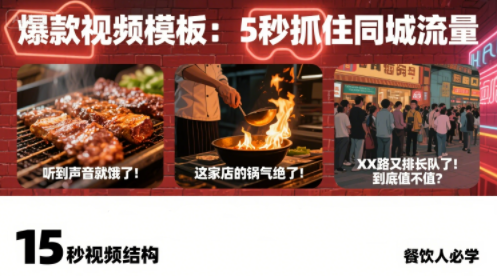 白泽老师·餐饮实体店短视频爆店-桂芽网创