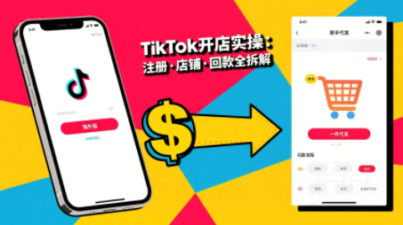 大熊跨境·TikTok从开店到投流的进阶课-桂芽网创