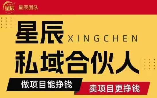 全网首发星辰私域项目合集，最新实操玩法，短期快速实现变现-桂芽网创