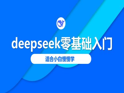 deepseek零基础入门-deepseek教程2025，适合小白慢慢学-桂芽网创