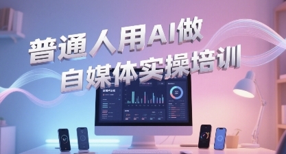 普通一个人用AI做自媒体，助你轻松开启AI自媒体创作之路-桂芽网创