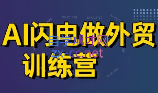 大卫·AI闪电做外贸训练营(更新5月)-桂芽网创