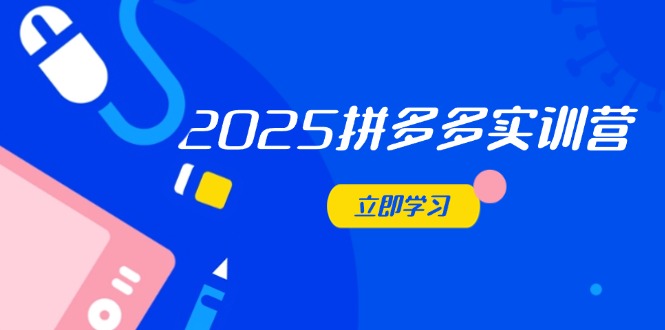 2025拼多多实训营：深度剖析运营关键，助力电商人快速提升-桂芽网创