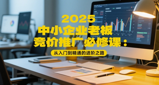 2025中小企业老板竞价推广必修课：从入门到精通的进阶之路-桂芽网创