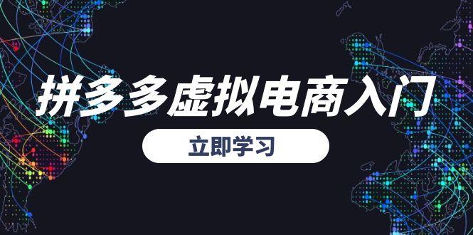 拼多多虚拟电商入门，精准选品方法论，无货源模式起盘技巧-桂芽网创