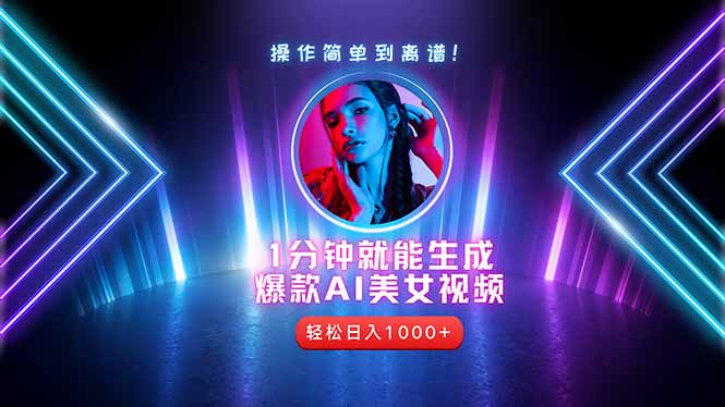 2025年最强副业：用AI做短视频，从零开始打造爆款账号！-桂芽网创