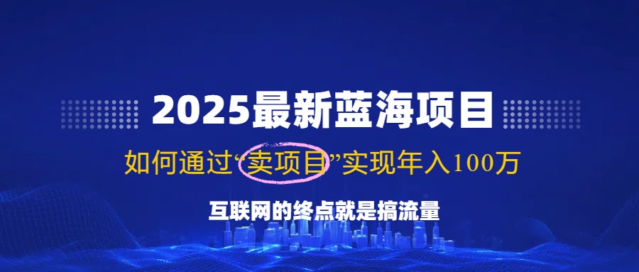 （14305期）2025最新蓝海项目，零门槛轻松复制，月入10万+，新手也能操作！-桂芽网创